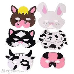 Mask - Farm animal eye mask - Assorted