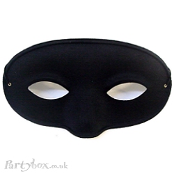 Mask - Standard - Gents - Satin - Black