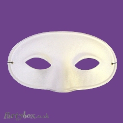 Mask - Standard - Gents - Satin - White