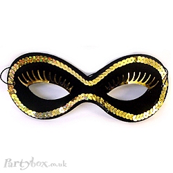 Mask - Standard - Pailettes - Assorted colours