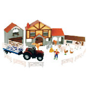 Unbranded Massey Ferguson Big Farm Playset