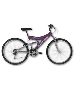 Matrix Fusion 26in Dual Suspension Ladies Cycle