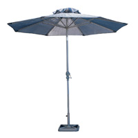 Mediterranean Market Parasol Blue