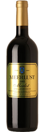 Unbranded Meerlust Merlot 2010, Stellenbosch