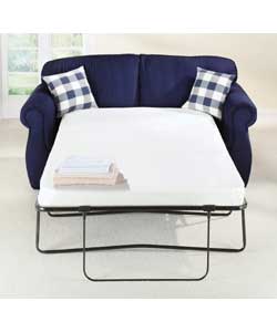 Melrose Blue Metal Action Sofabed