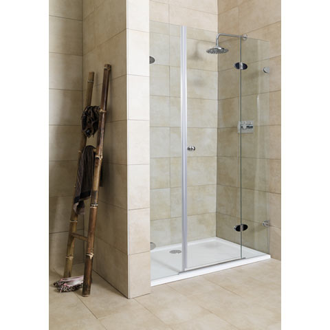 Unbranded Mirabella Frameless Shower Door 120B Right (Adj.