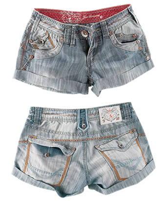 Unbranded Mischieveous Denim Shorts