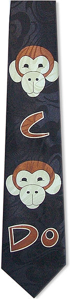 Unbranded Monkey C Monkey Do Tie