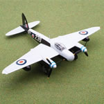 A detailed collector quality diecast replica of the Mosquito NF XXXVI Radar. Each Armour Collection 