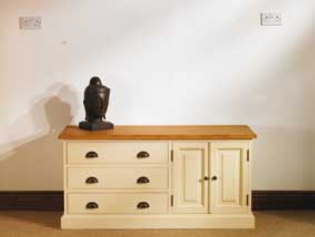 Unbranded Mottisfont Painted Longlow Boy (Green, Pine,