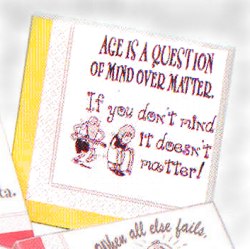 Napkins - Mind over matter - comedy