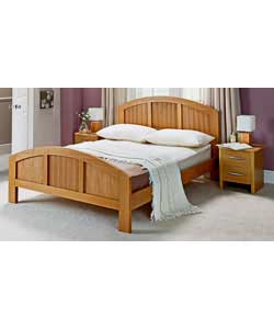 Unbranded Nebraska Double Bedstead with Sprung Mattress
