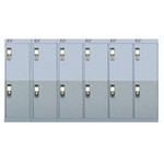 LINK SECURE NESTED LOCKERS - GREY - The economic way to buy your lockers!