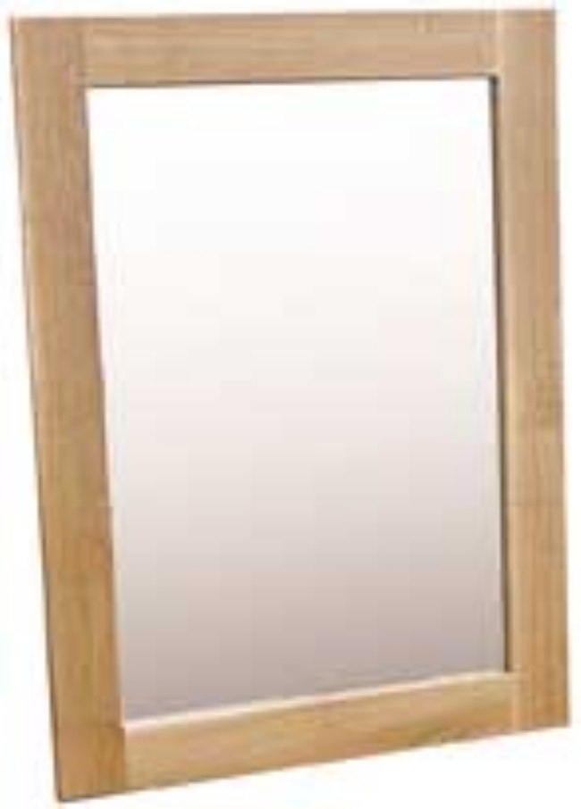 Unbranded New Court Solid Oak Mirror 80cm x 111cm