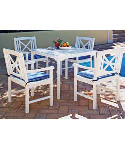 New England 4 Seater Patio Set