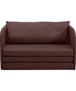 Unbranded New Patti Foam Sofa Bed - Chocolate