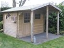 Unbranded Niels Log Cabin: 3m x 2.6m - Floor Pack