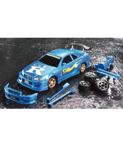 Nissan Skyline Radio Control Tuner Car