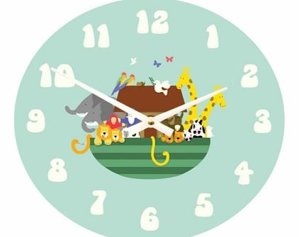 Unbranded Noahs Ark Wall Clock 4410P