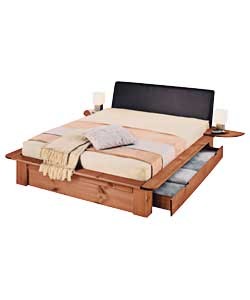 Unbranded Nordic Superking Bed Frame - 2 Drawers