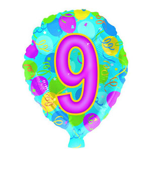 Number Balloon Perfect for a birthday  anniversary or special event! An 18 inch helium balloon  deli