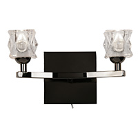 Unbranded OA1450 2MB - Black Chrome Wall Light