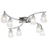 Unbranded OA8621 8CH - 8 Light Polished Chrome Ceiling Light