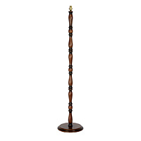 Unbranded OAFS1 AN - Antique Wood Floor Lamp