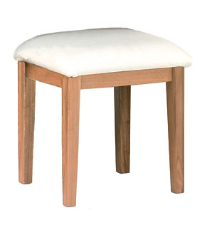 Oak Provencal Dressing Stool