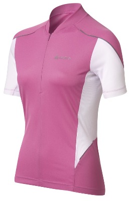 Unbranded Odlo stand-up collar short sleeved half zip