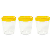 Unbranded Omada Set Of 3 Dune Storage Jars (0.75 Litre),