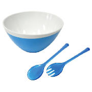 Unbranded Omada Zen Large Bowl And Servers, Blue