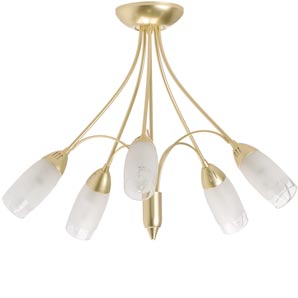 Ostia 5 Light Ceiling Fitting