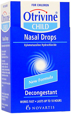 Otrivine Child Nasal Drops 10ml