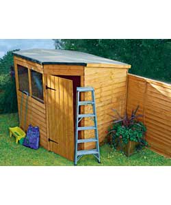 Unbranded Overlap Corner Shed 7x7ft