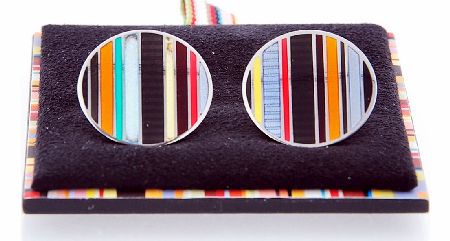 Unbranded P.S Paul Smith Multi Stripe Cufflinks