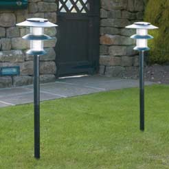 Pack of 2 Three Foot Solar Lights