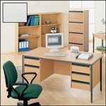 BUDGET DESK RANGE - LIGHT GREY - Best selling, best value