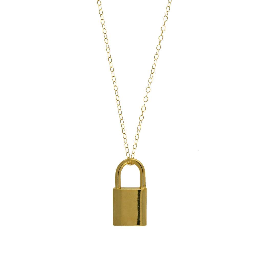 Unbranded Padlock Pendant