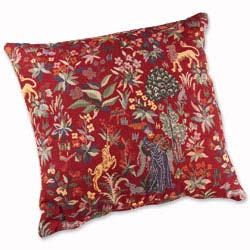 Pair of Mille-fleurs Cushions