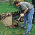 pair of pop-up garden bags