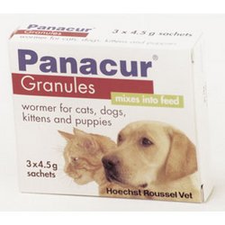 Panacur Granules are an effective easy to use wormer