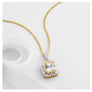 Unbranded Pave Cubic Zirconia Pendant