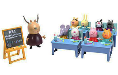 Unbranded Peppa Pig` Classroom Playset