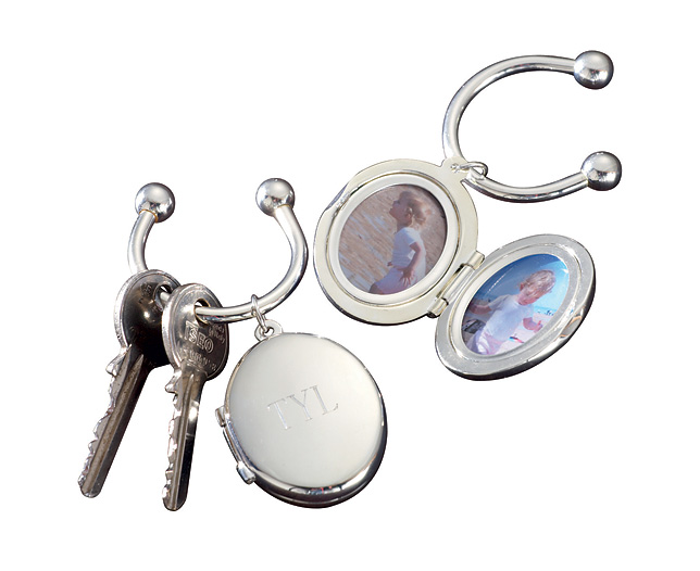 Unbranded Photo Locket Keyring Personalised (PEE)