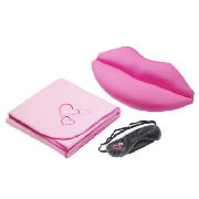 Unbranded Pinkwheels Travel Set