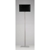 Unbranded PIZ4950/S1022 - Chrome and Black Floor Lamp