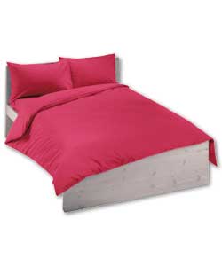 Includes duvet cover and 2 pillowcases. 50% polyes