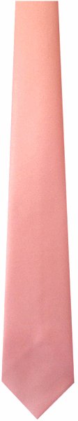 Plain Pink Boys Tie