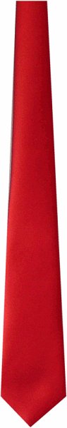 Plain Scarlet Red Boys Tie